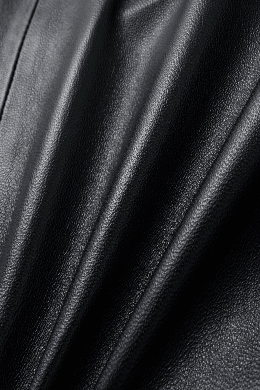 Insilence - Classic Three-Button Jacket (Leather Black) product image 11 | TRAB K-Fashion Australia