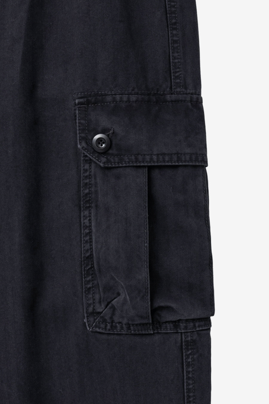 Insilence - HBT Cargo Pants (Washed Black) product image 11 | TRAB K-Fashion Australia