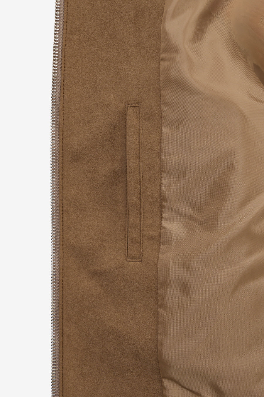 Insilence - Vintage Faux Suede Jacket (Camel) product image 11 | TRAB K-Fashion Australia