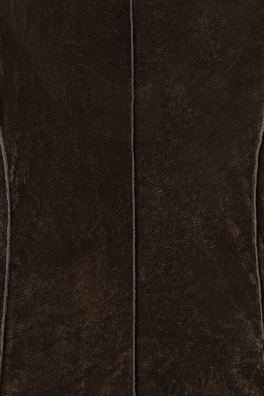 Insilence - Velvet Mesh Turtleneck T-Shirt (Brown) product image 11 | TRAB K-Fashion Australia