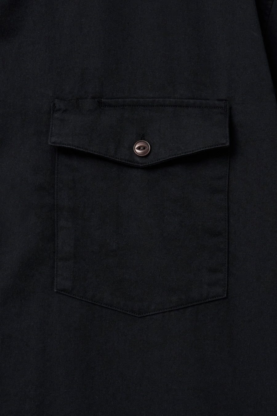 Insilence - Cotton Tencel Fatigue Shirt (Black) product image 11 | TRAB K-Fashion Australia