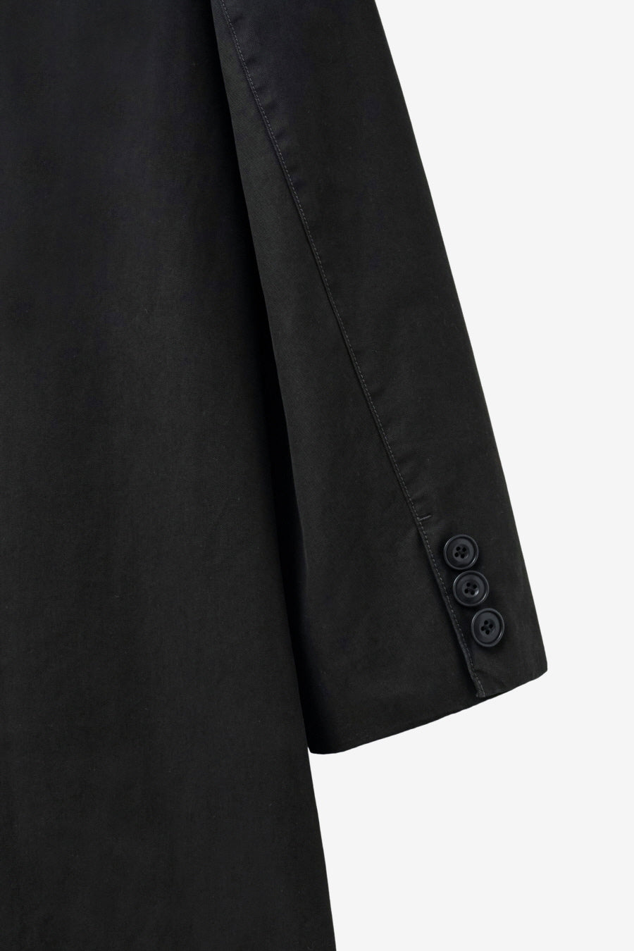 Insilence - Single Trench Coat (Black) product image 11 | TRAB K-Fashion Australia