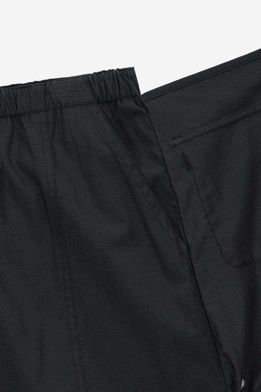 Insilence - Layered Parachute Pants (Black) product image 11 | TRAB K-Fashion Australia