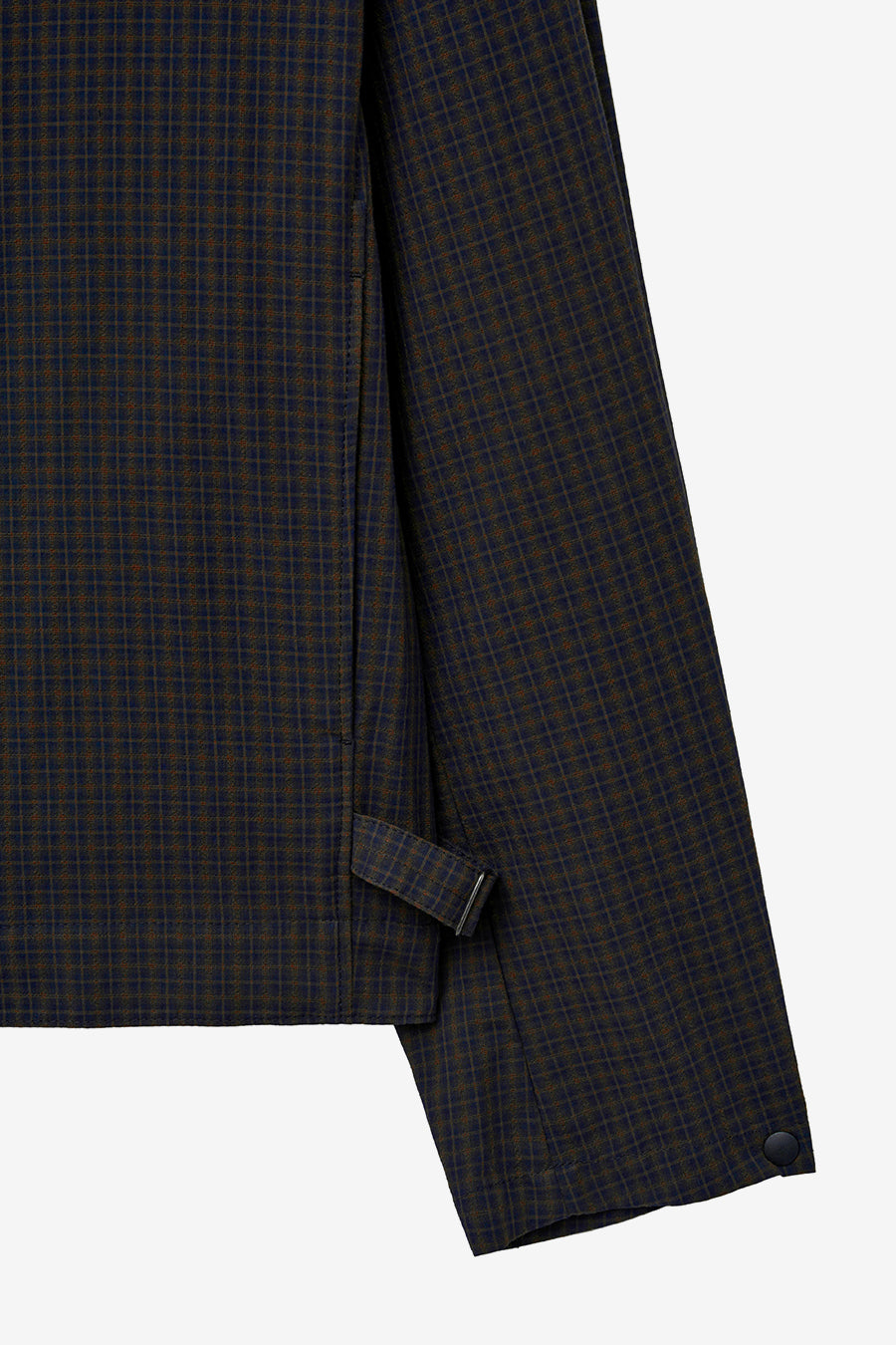 Insilence - Compact Crop Jacket (Brown Check) product image 11 | TRAB K-Fashion Australia