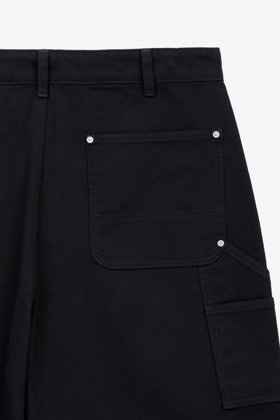Insilence - Double Knee Shorts (Washed Black) product image 11 | TRAB K-Fashion Australia
