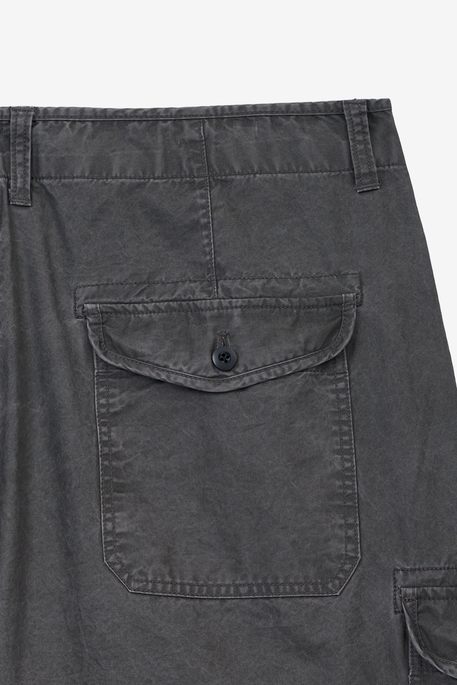 Insilence - Brushed Cotton Cargo Pants (Charcoal) product image 13 | TRAB K-Fashion Australia