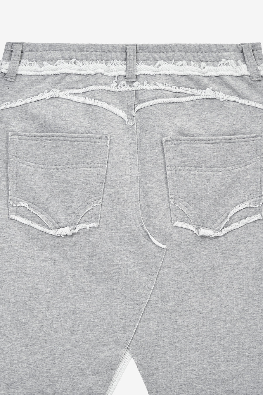Insilence - Cutout Sweat Skirt (Melange Grey) product image 11 | TRAB K-Fashion Australia