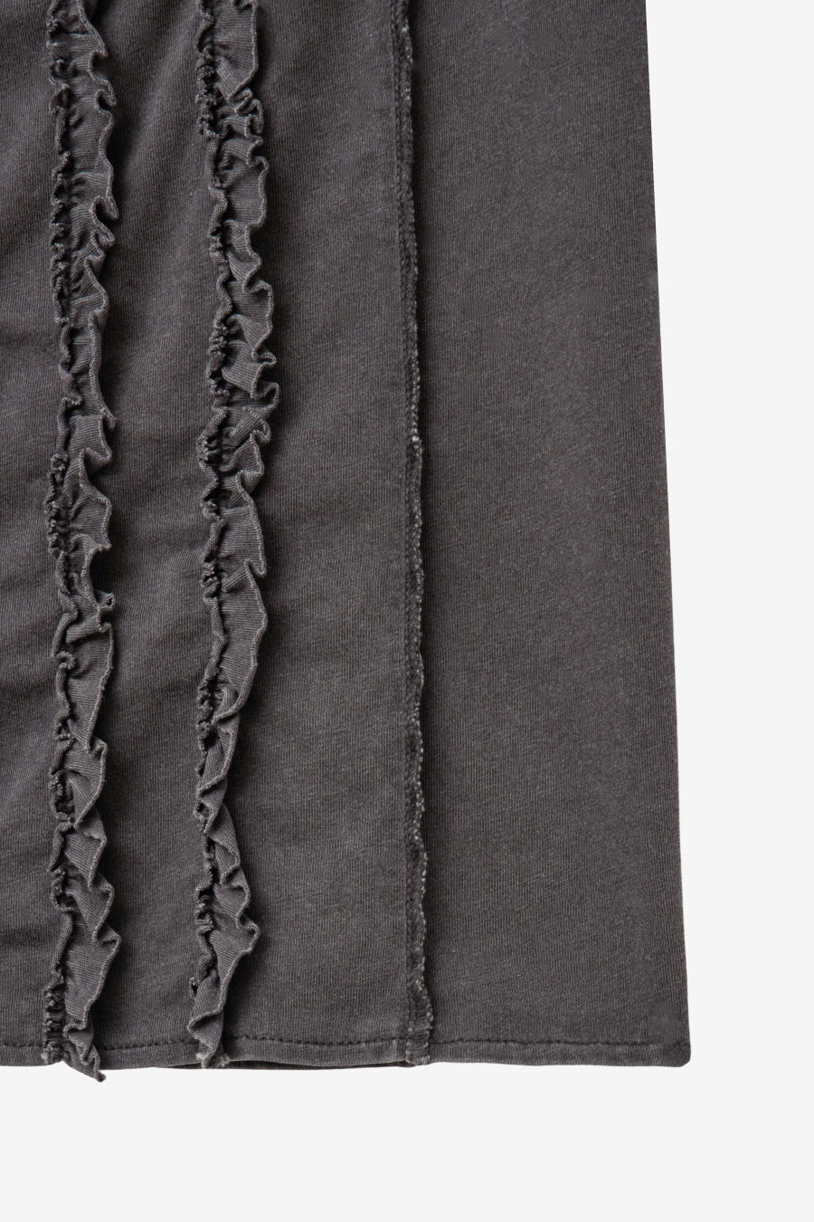 Insilence - Ruffled Decki Sleeveless (Charcoal) product image 11 | TRAB K-Fashion Australia