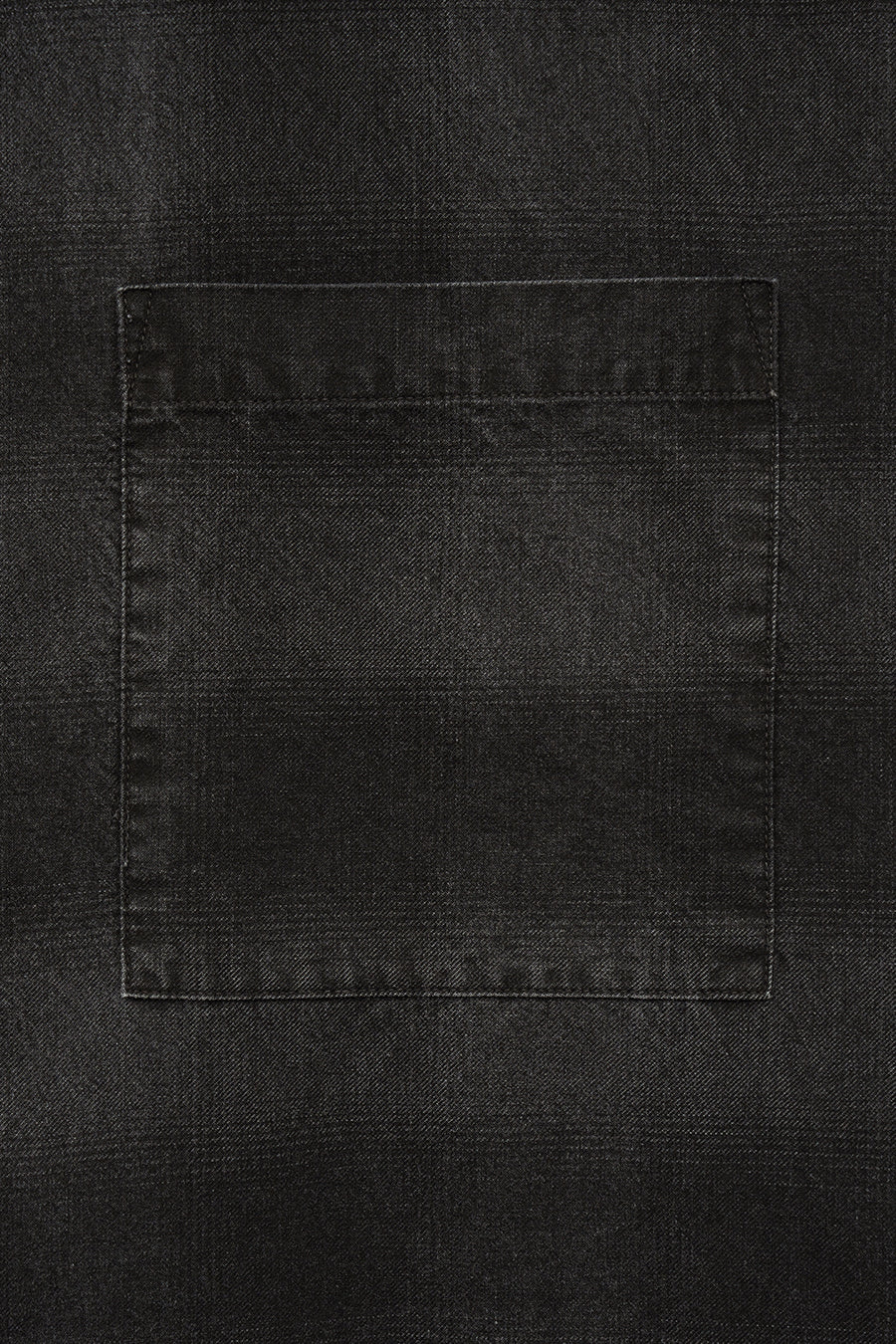 Insilence - Destroyed Dying Check Shirt (Washed Black) product image 9 | TRAB K-Fashion Australia