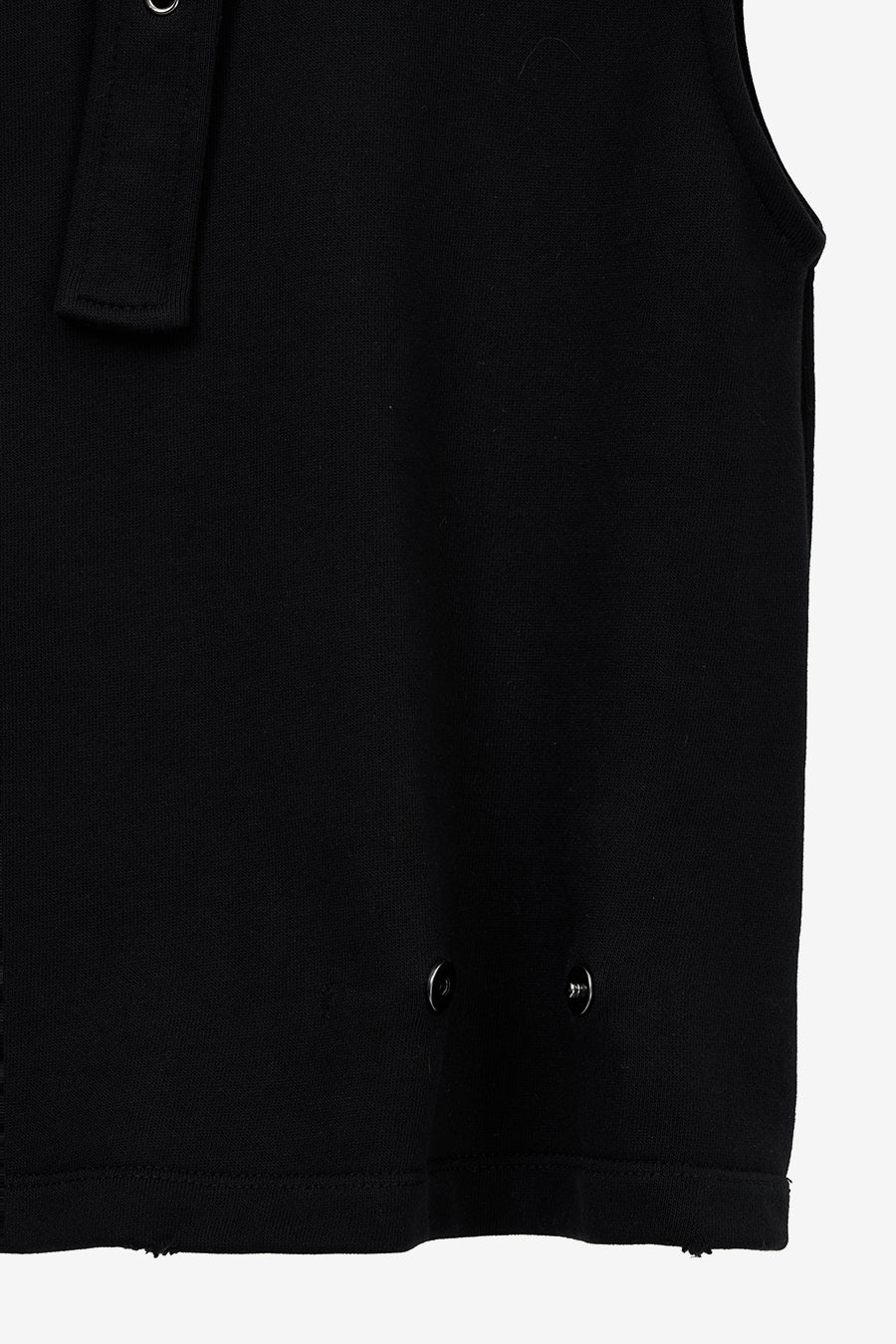 Insilence - Unbalanced Layered Top (Black) product image 11 | TRAB K-Fashion Australia