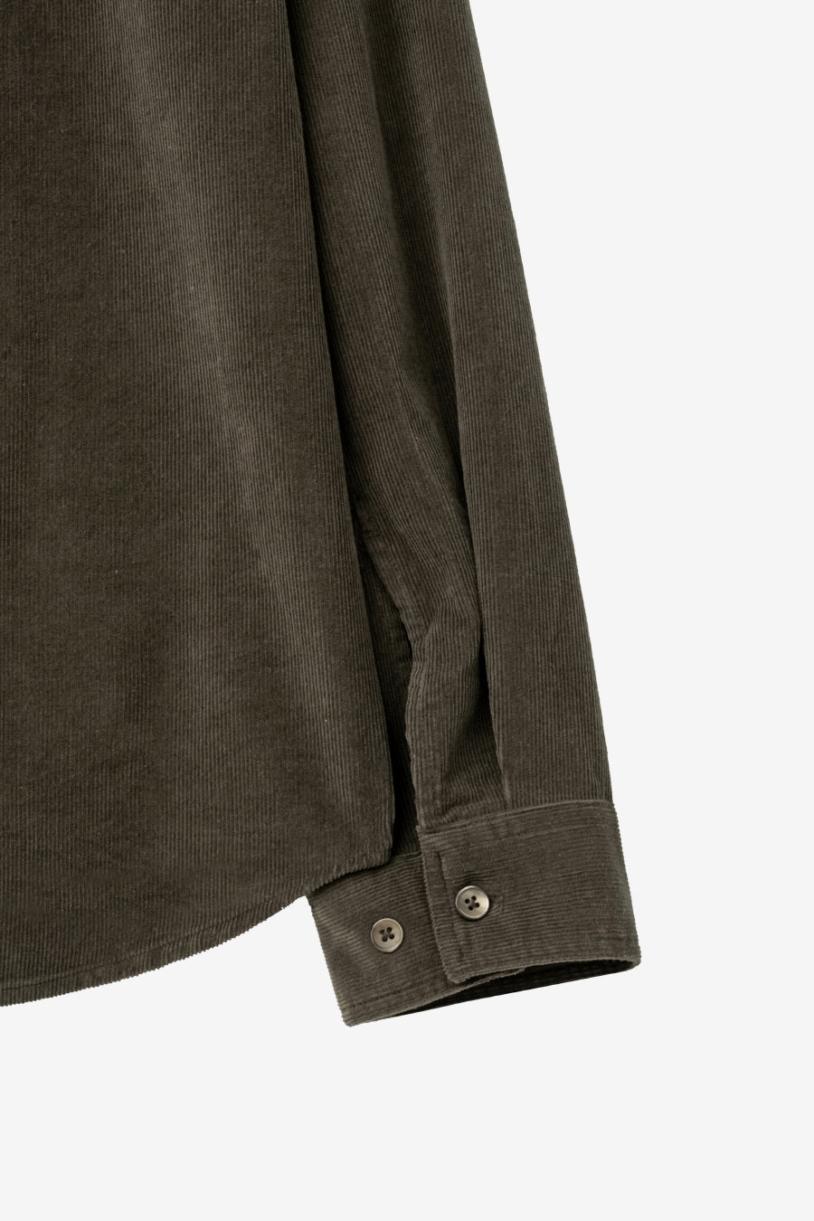 Insilence - Corduroy Two-Pocket Shirt (Brown) product image 11 | TRAB K-Fashion Australia