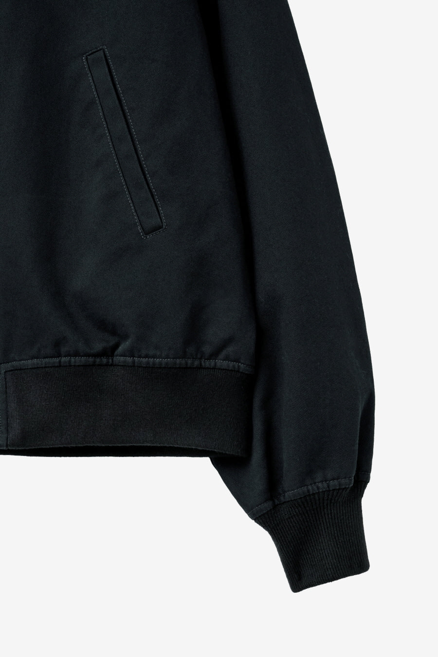 Insilence - Washed Cotton Tanker Jacket (Washed Black) product image 11 | TRAB K-Fashion Australia