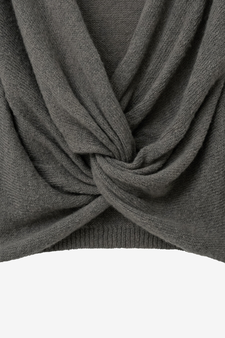 Insilence - Twist Two-Way Pullover (Ash Khaki) product image 11 | TRAB K-Fashion Australia