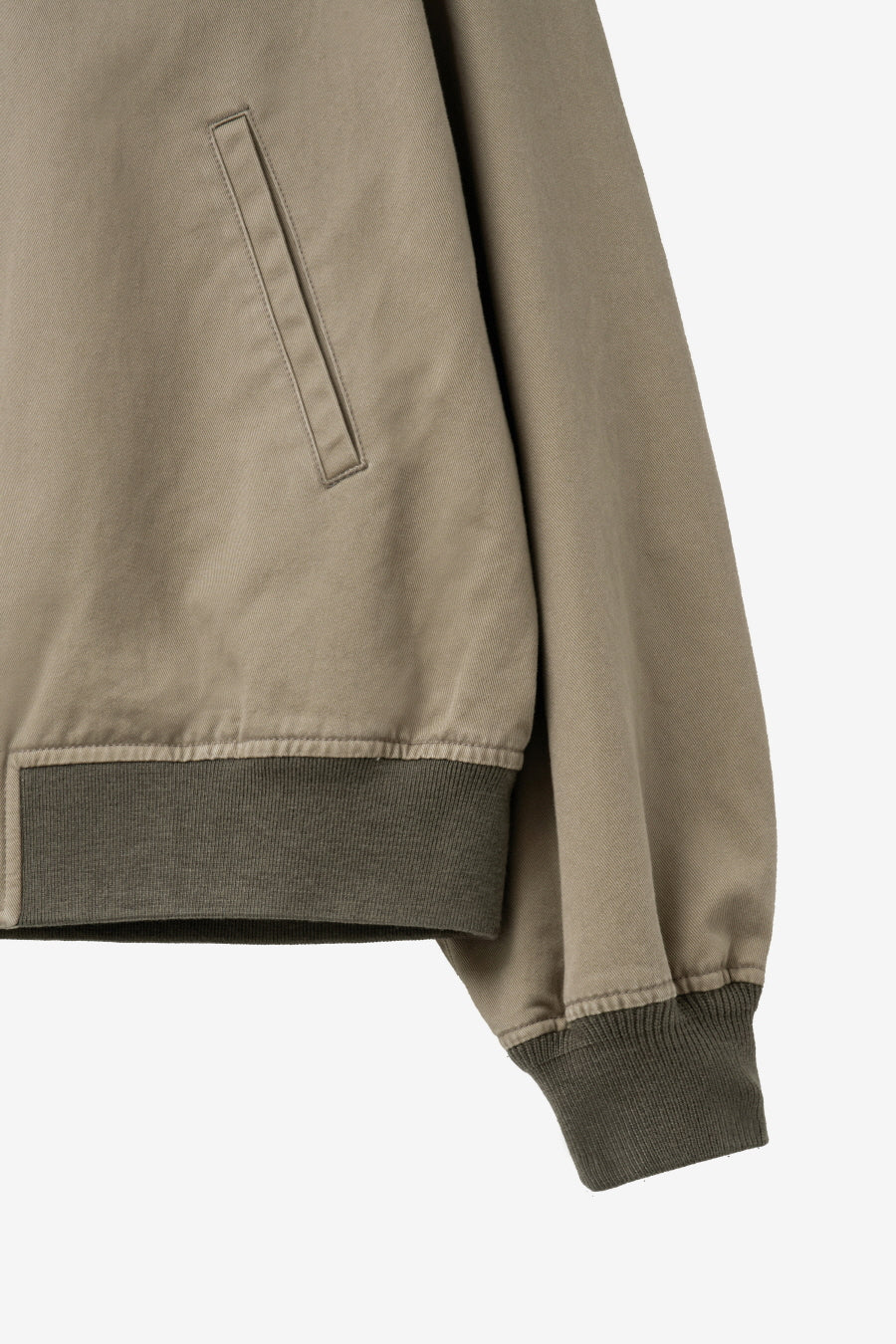 Insilence - Washed Cotton Tanker Jacket (Beige) product image 11 | TRAB K-Fashion Australia