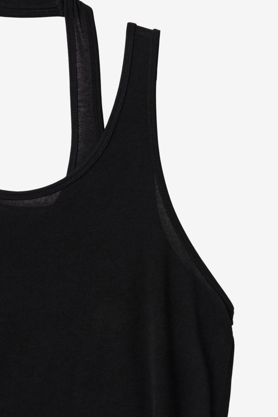 Insilence - Layered Strap Sleeveless (Black) product image 11 | TRAB K-Fashion Australia