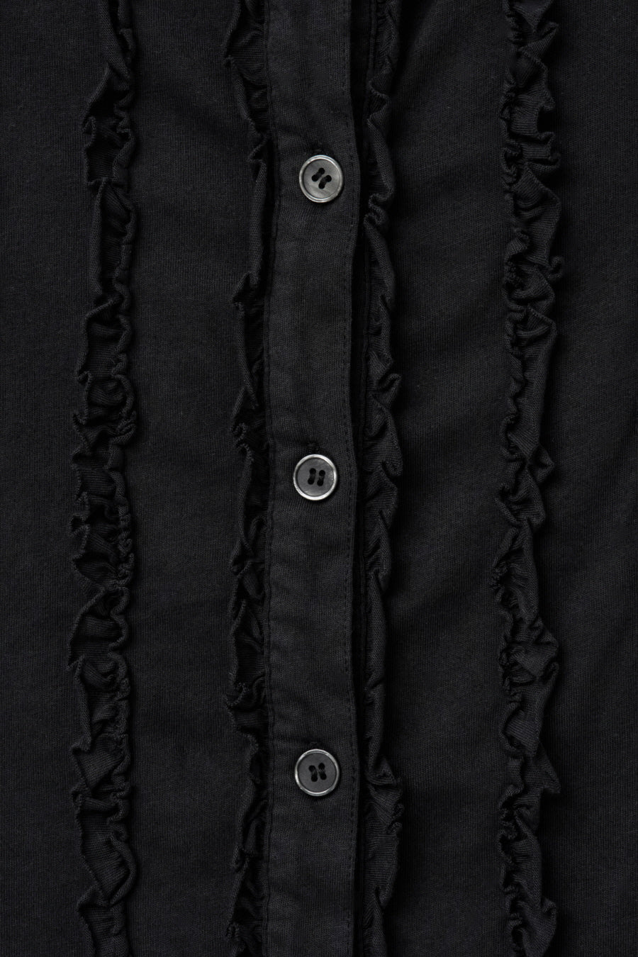 Insilence - Ruffled Decki Sleeveless (Black) product image 11 | TRAB K-Fashion Australia