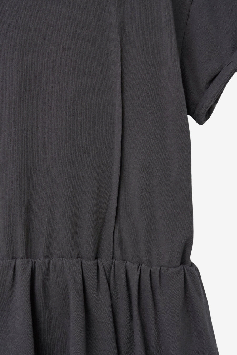 Insilence - Linen Cotton Layered Dress (Charcoal) product image 11 | TRAB K-Fashion Australia