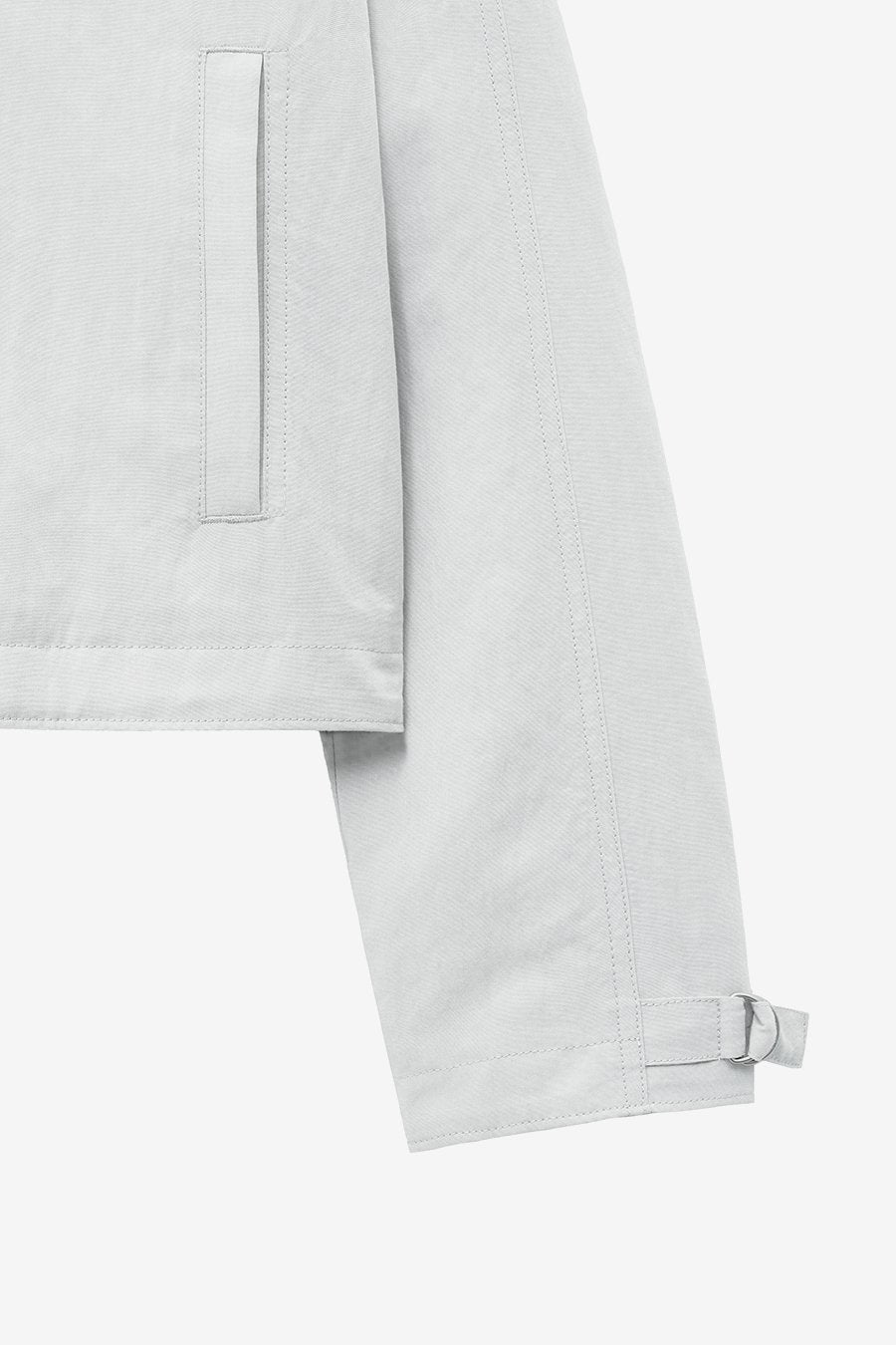 Insilence - Minimal Strap Jacket (Ice Grey) product image 11 | TRAB K-Fashion Australia