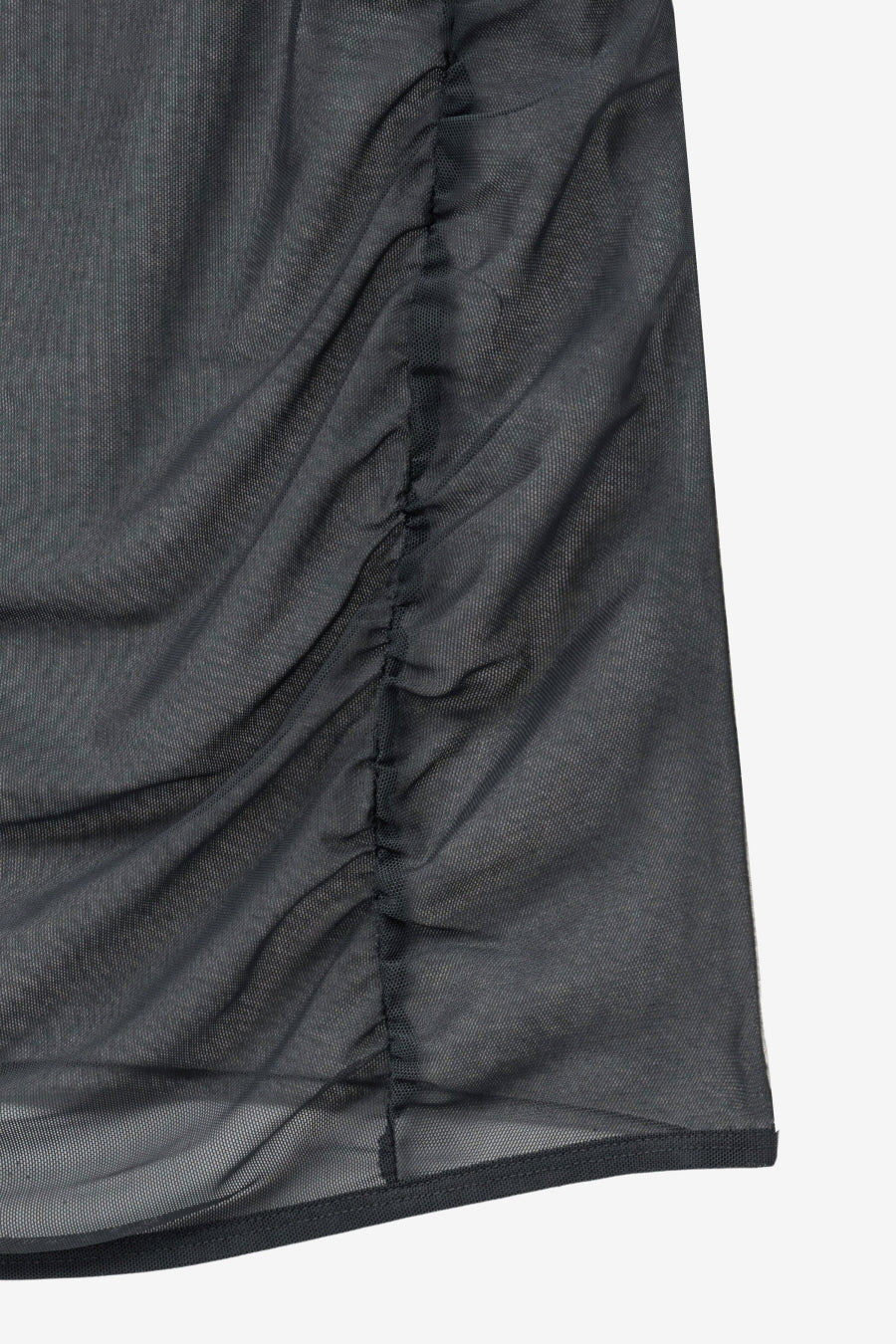 Insilence - Mesh Layered Short Sleeve (Melange Grey) product image 11 | TRAB K-Fashion Australia