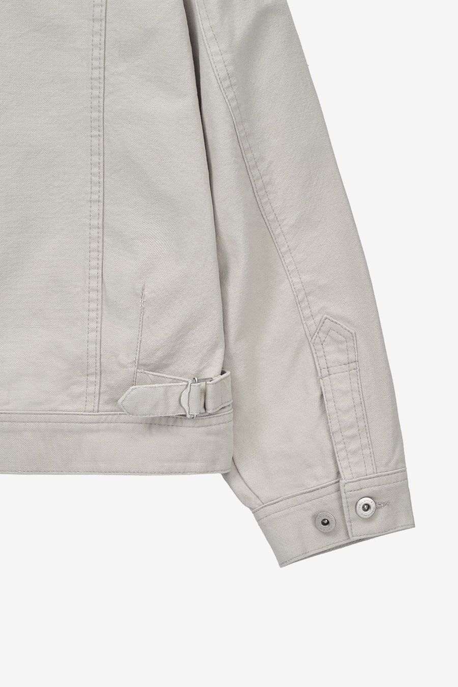 Insilence - Dust Trail Western Denim Jacket (Oatmeal) product image 11 | TRAB K-Fashion Australia