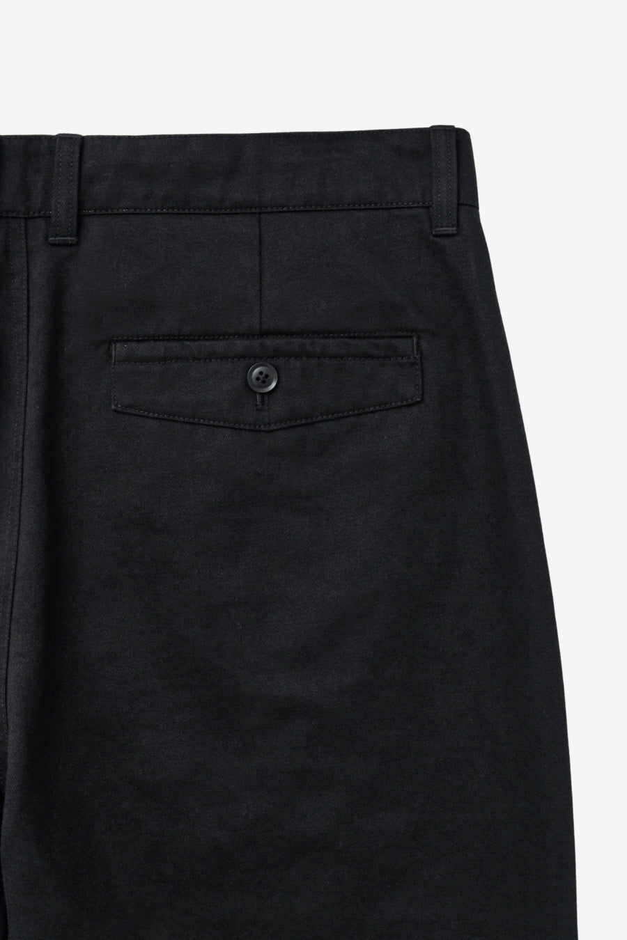 Insilence - Curved Chino Pants (Black) product image 9 | TRAB K-Fashion Australia