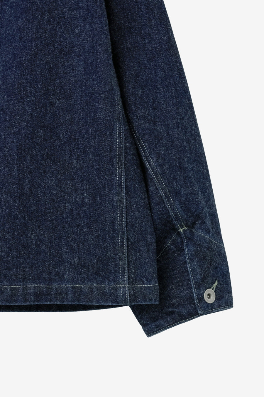 Insilence - Peach Denim Chore Jacket (Indigo) product image 11 | TRAB K-Fashion Australia