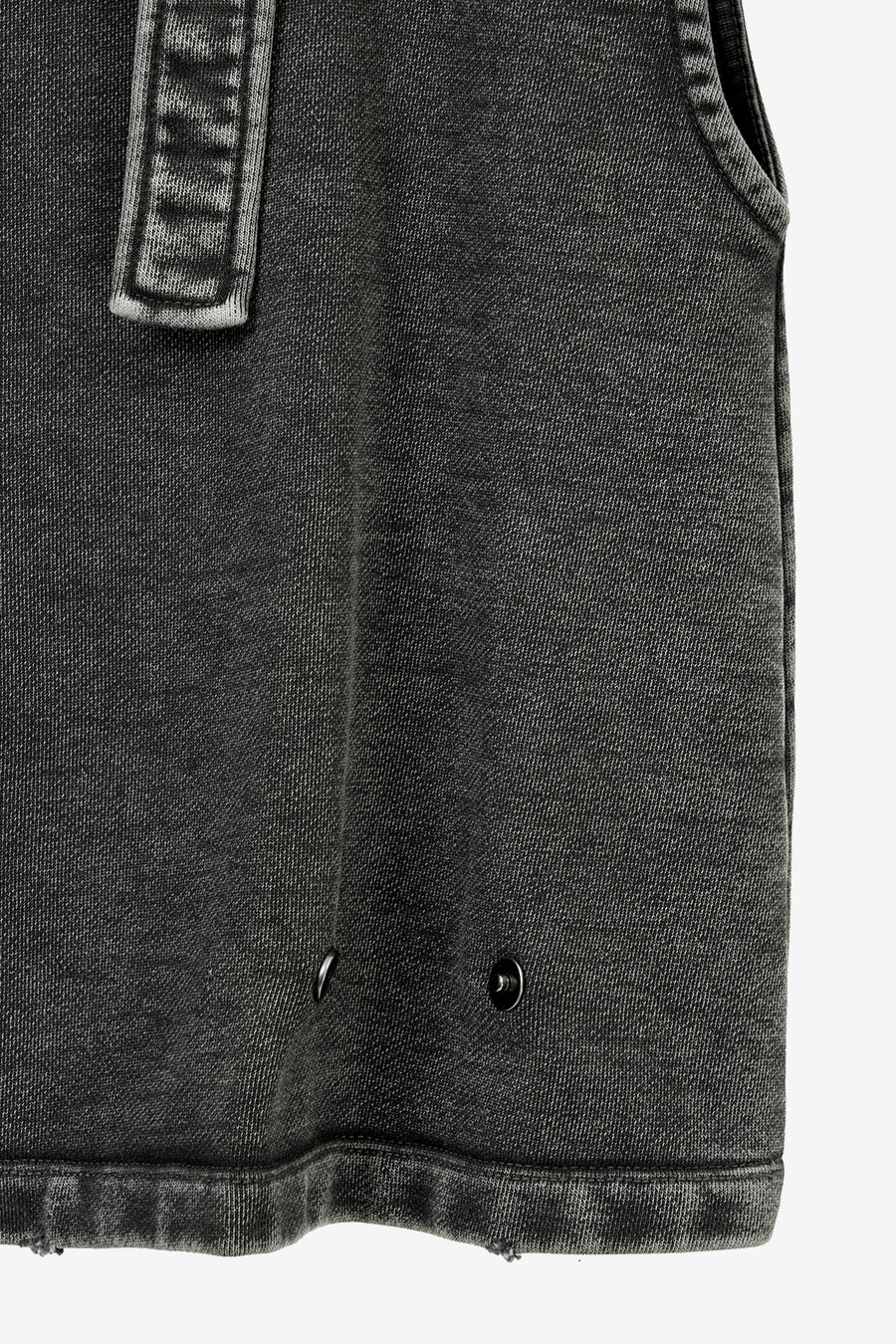 Insilence - Unbalanced Layered Top (Charcoal) product image 11 | TRAB K-Fashion Australia
