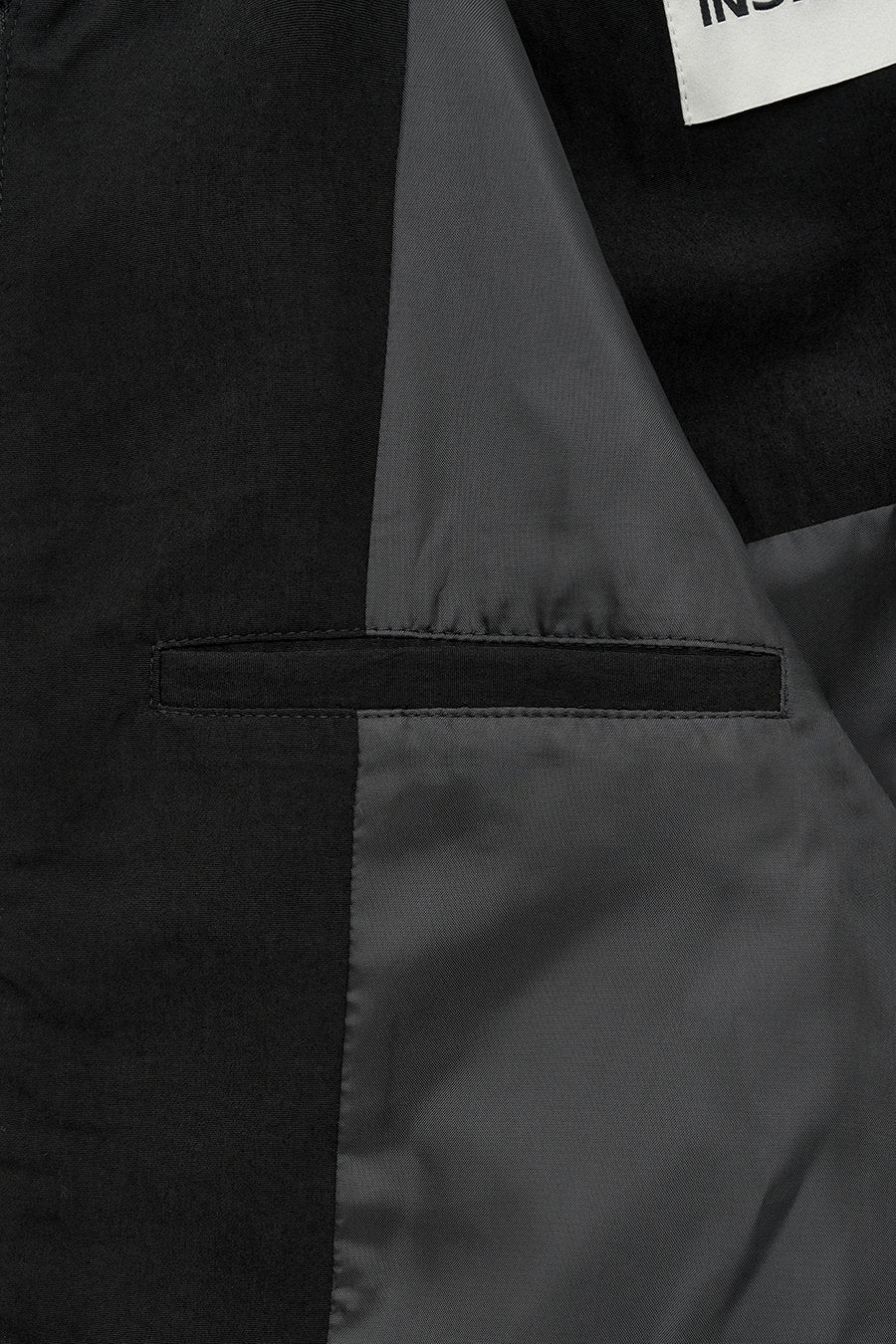 Insilence - Minimal Strap Jacket (Black) product image 11 | TRAB K-Fashion Australia