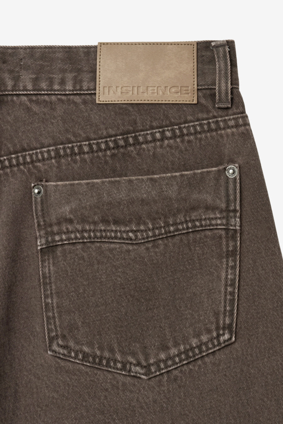 Insilence - Low Bermuda Pants (Brown) product image 13 | TRAB K-Fashion Australia
