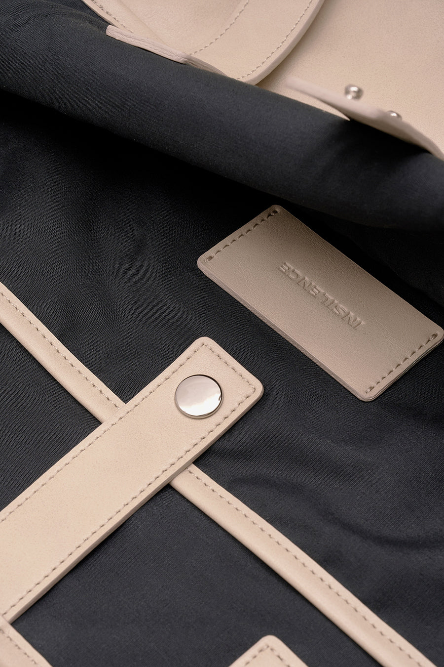 Insilence - Big Tote Bag (Beige) product image 7 | TRAB K-Fashion Australia