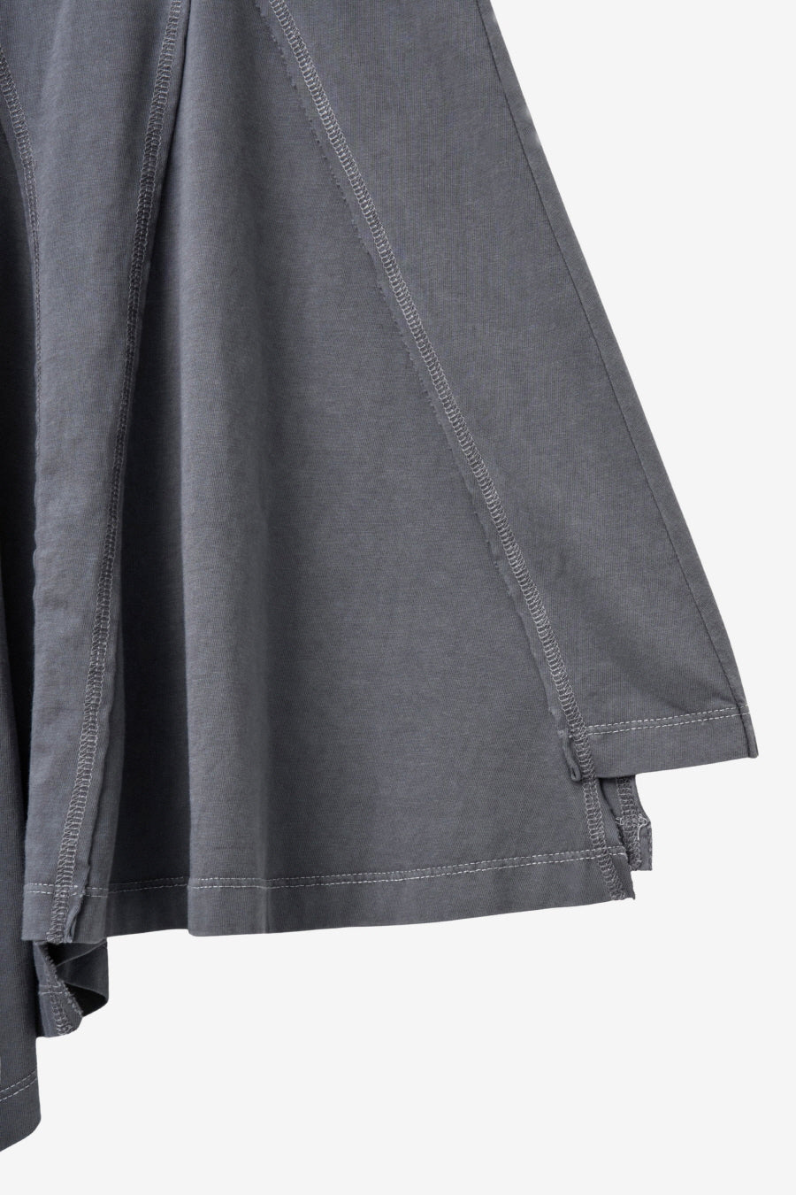 Insilence - Cotton Dyed Henley Neck Dress (Washed Charcoal) product image 11 | TRAB K-Fashion Australia