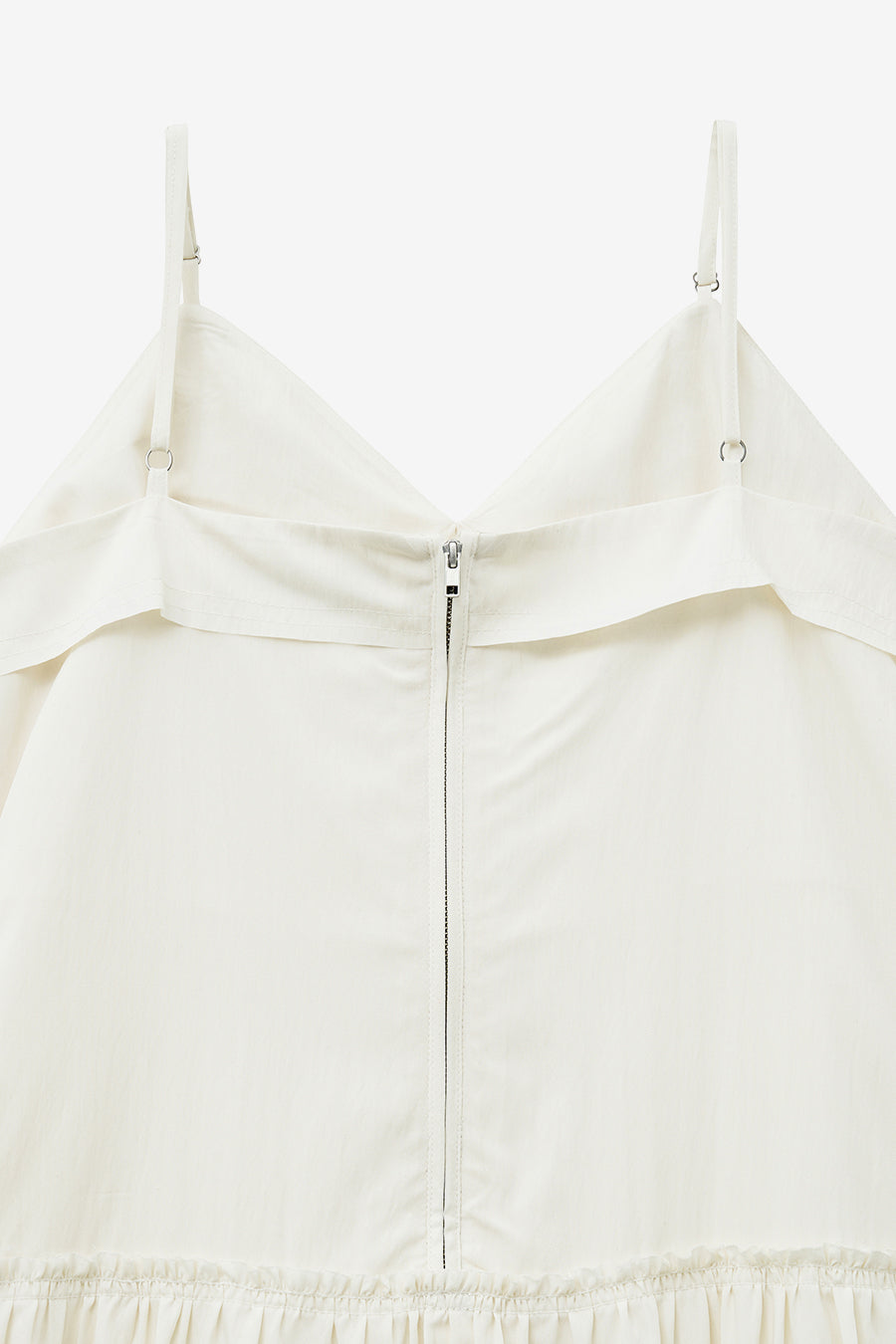 Insilence - Vintage Frill Maxi Dress (Cream) product image 13 | TRAB K-Fashion Australia