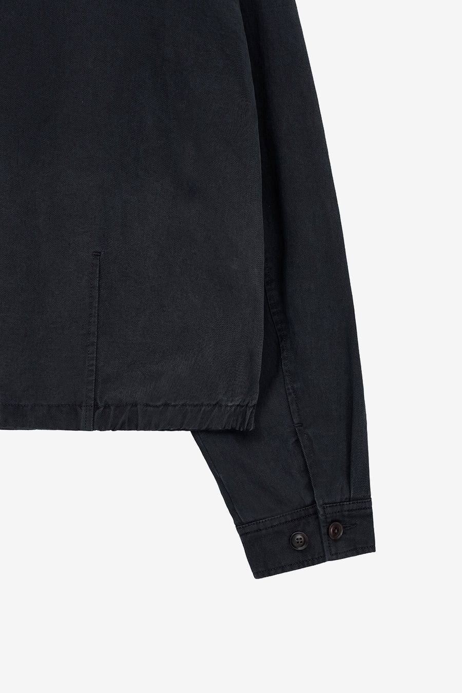 Insilence - Garment Dyed Drizzler Jacket (Faded Black) product image 11 | TRAB K-Fashion Australia