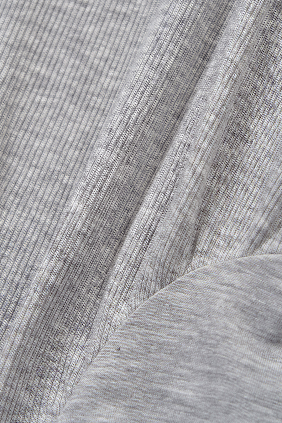 Insilence - Layered Design Top (Melange Grey) product image 11 | TRAB K-Fashion Australia