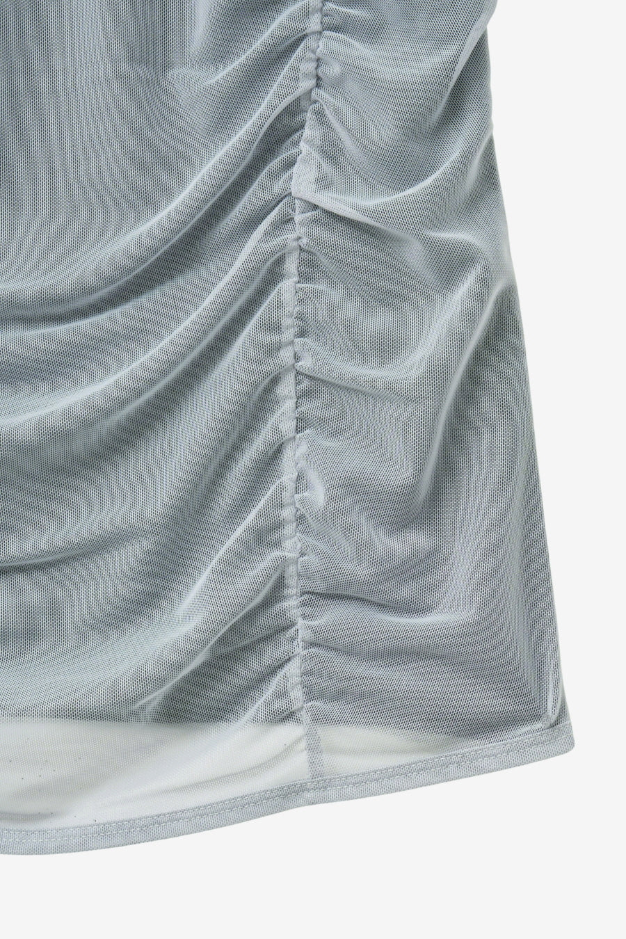 Insilence - Mesh Layered Short Sleeve (Ash Blue) product image 11 | TRAB K-Fashion Australia