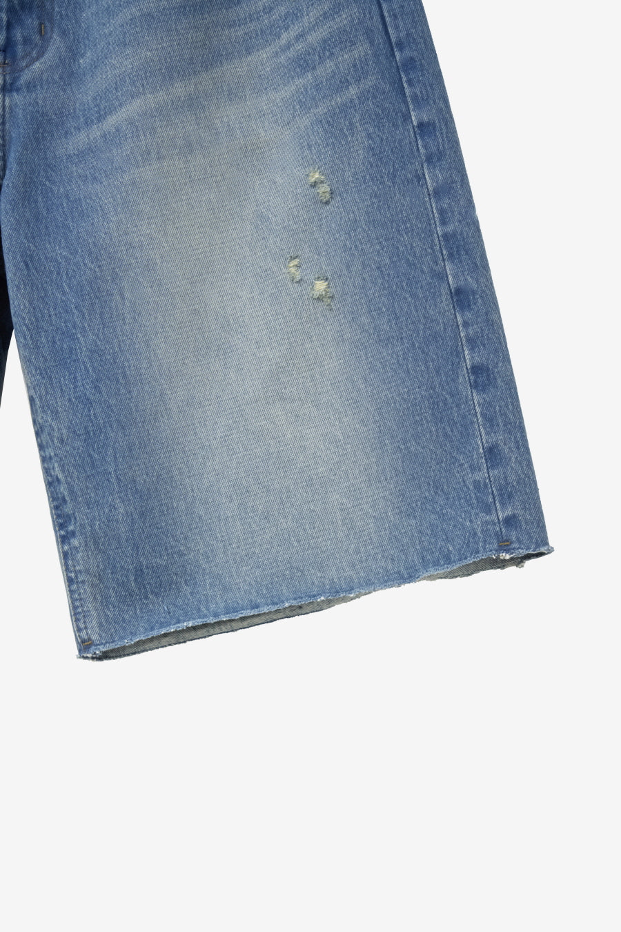 Insilence - Distressed Denim Shorts (Blue) product image 9 | TRAB K-Fashion Australia
