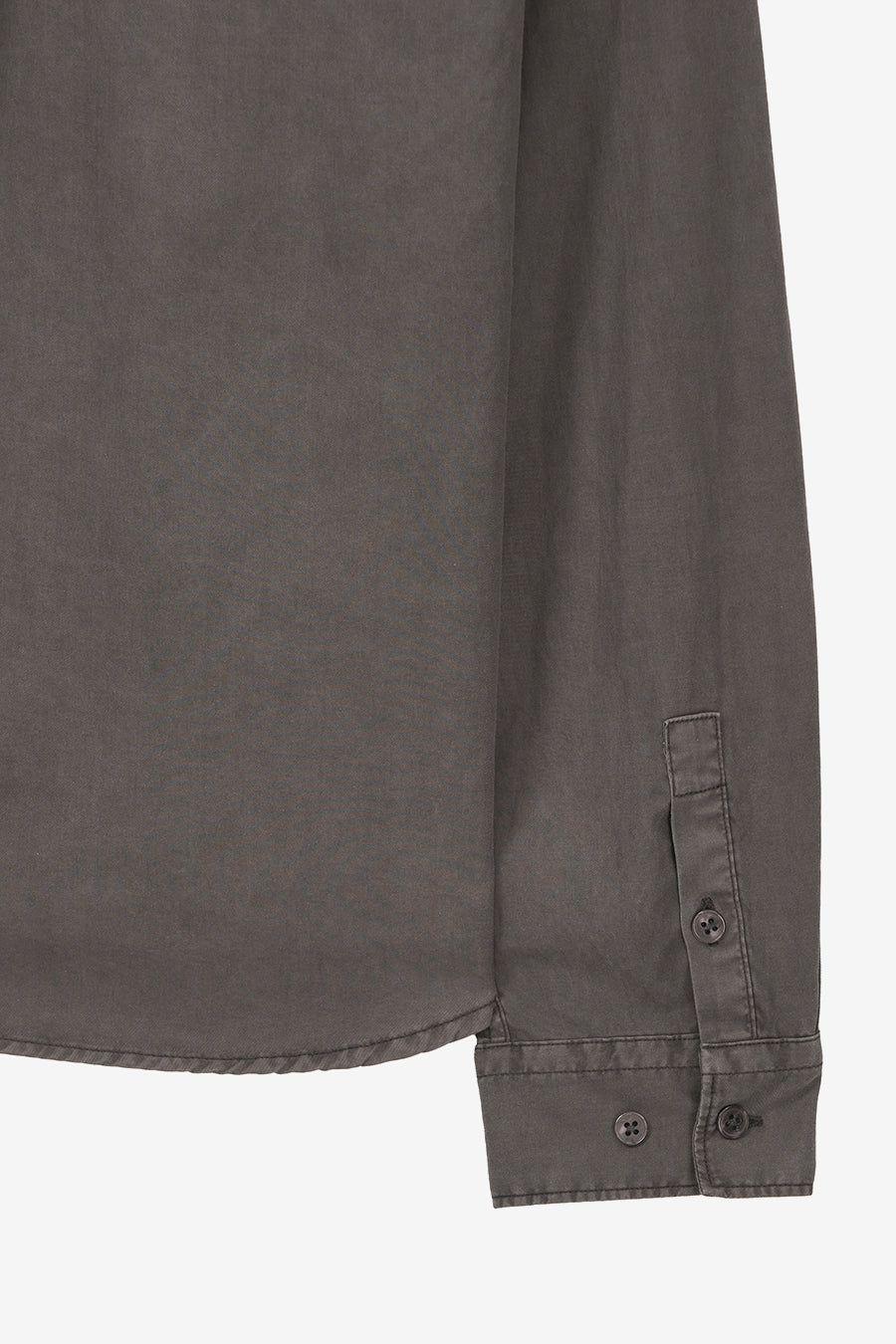 Insilence - Tencel Dyed Shirt (Ash Brown) product image 11 | TRAB K-Fashion Australia