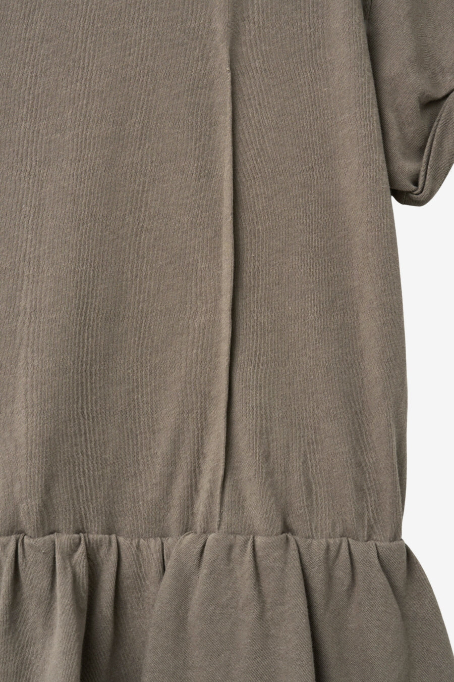 Insilence - Linen Cotton Layered Dress (Khaki Brown) product image 11 | TRAB K-Fashion Australia