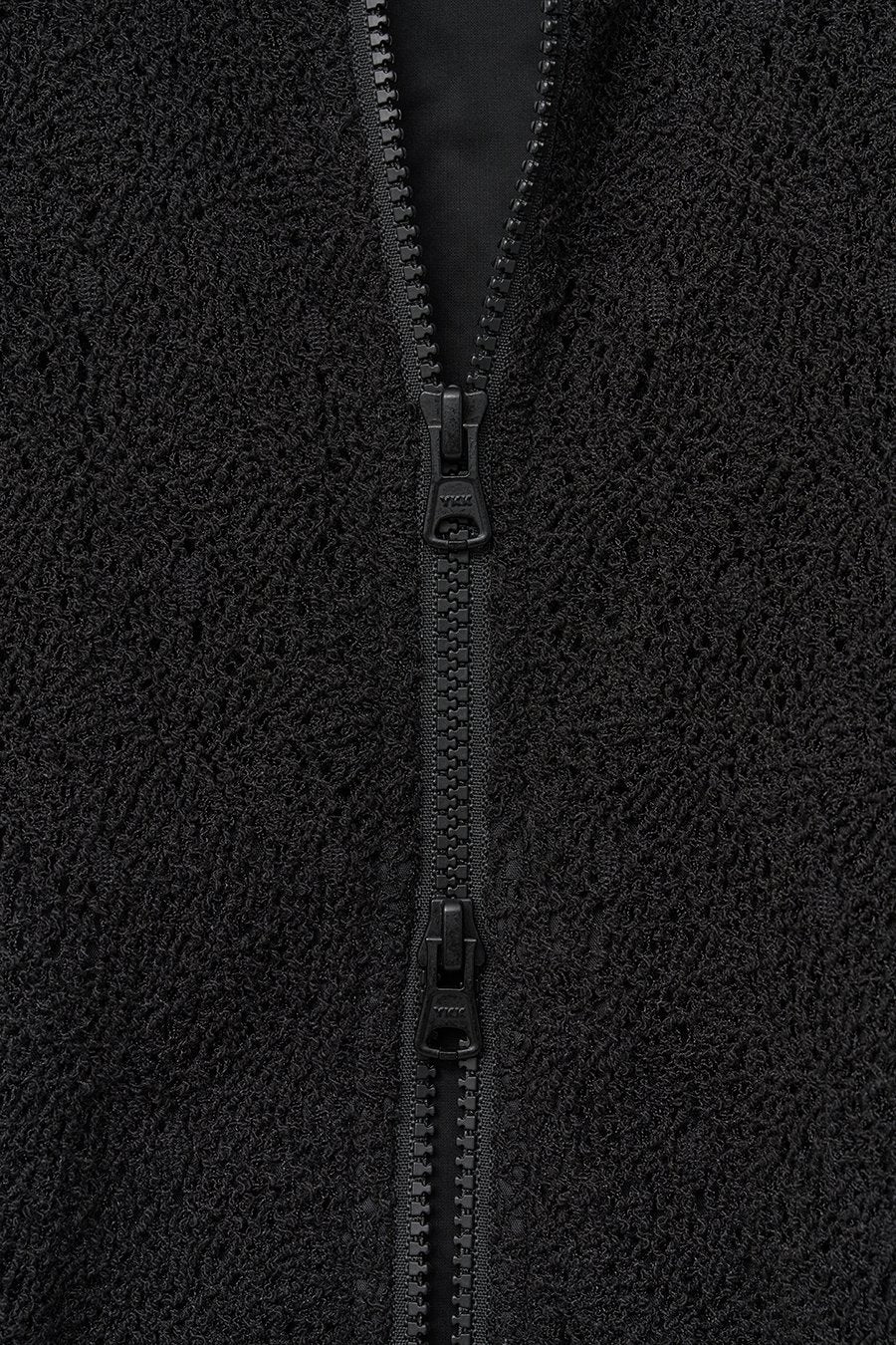 Insilence - Lace Zip-Up Jumper (Black) product image 11 | TRAB K-Fashion Australia