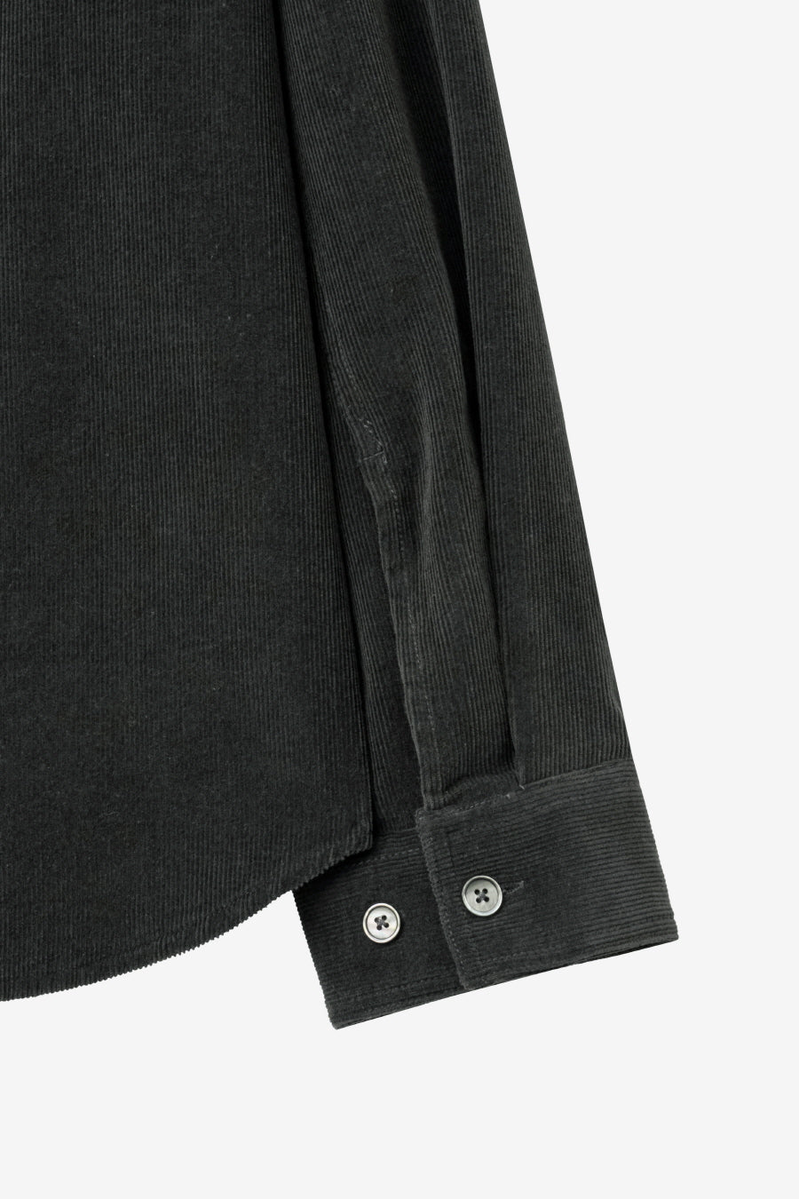 Insilence - Corduroy Two-Pocket Shirt (Charcoal) product image 11 | TRAB K-Fashion Australia