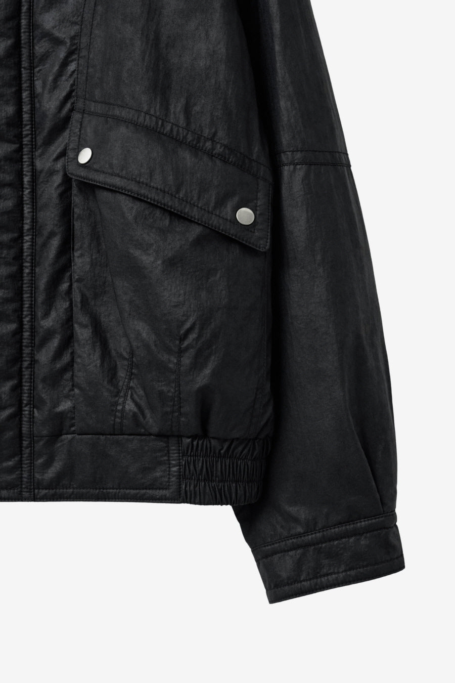 Insilence - Oversized Chintz Blouson (Black) product image 11 | TRAB K-Fashion Australia