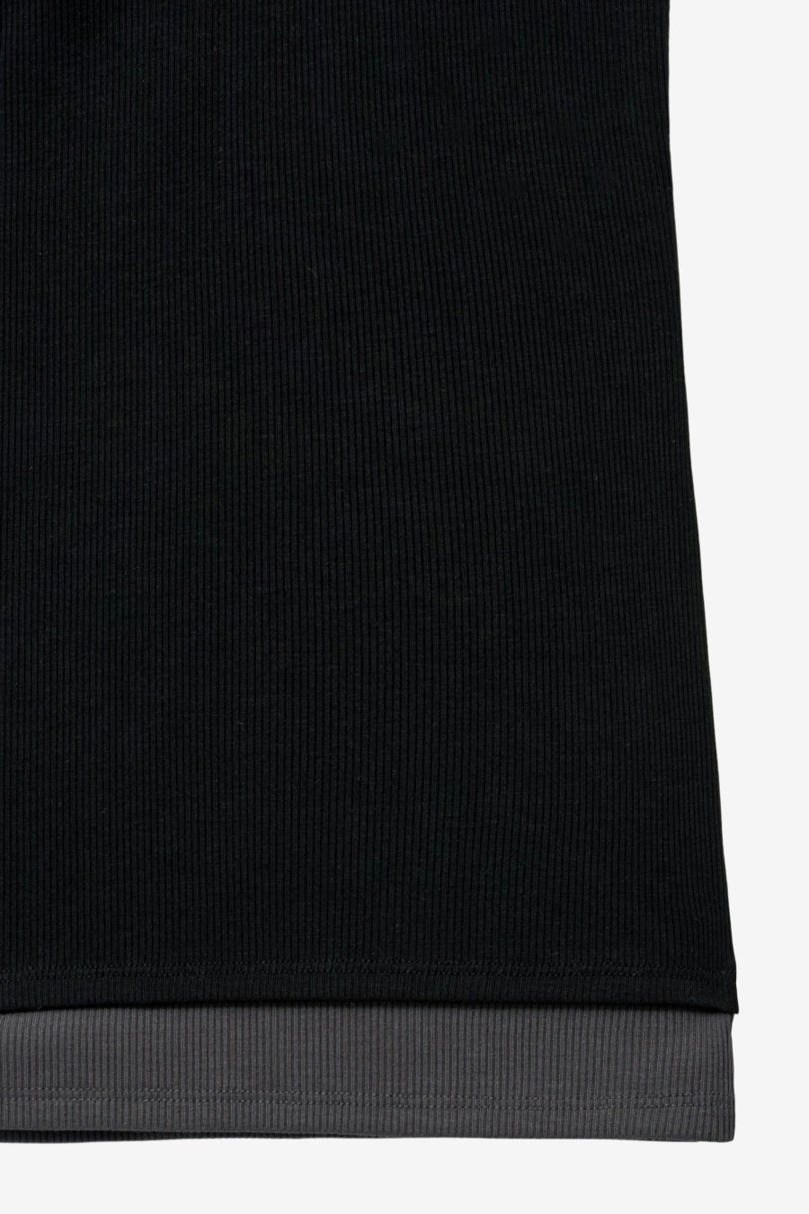 Insilence - Layered Henley Neck Sleeveless (Black) product image 11 | TRAB K-Fashion Australia