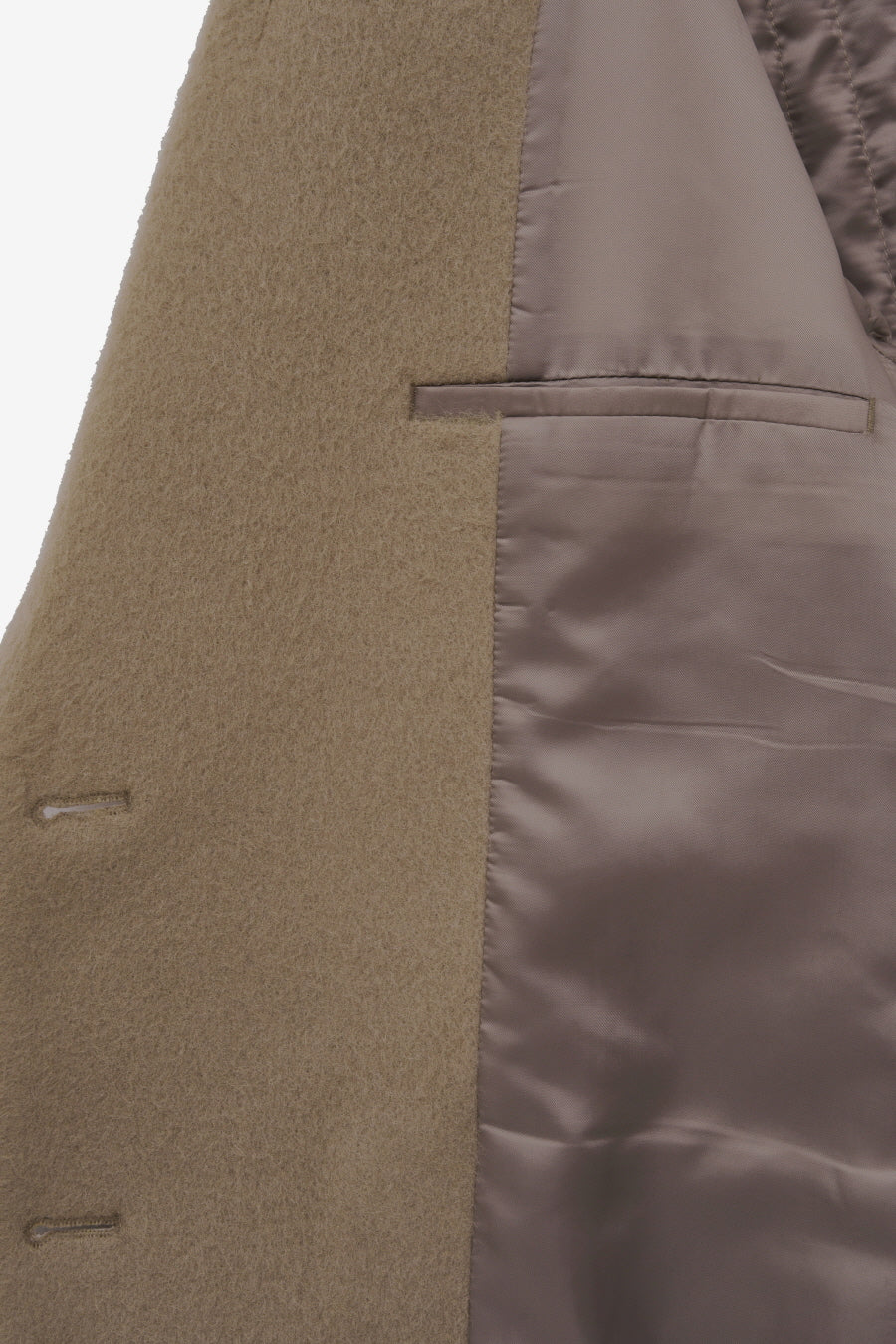 Insilence - Shaggy Wool Overfit Winter Jacket (Grey Beige) product image 11 | TRAB K-Fashion Australia