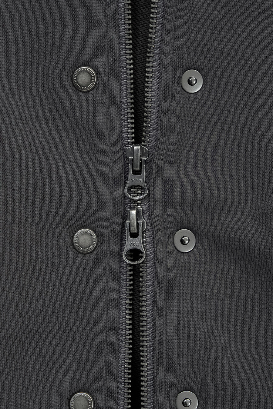 Insilence - Seam Hood Zip-Up (Charcoal) product image 11 | TRAB K-Fashion Australia