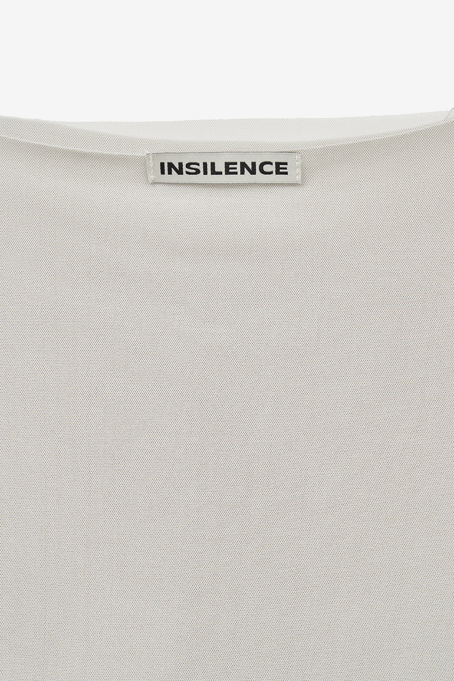 Insilence - Mesh Drape Long Sleeve (Ash Beige) product image 11 | TRAB K-Fashion Australia