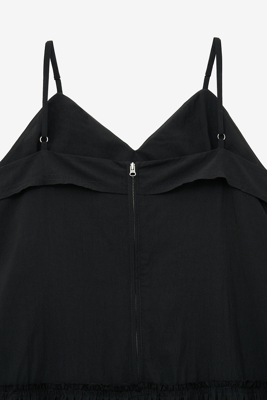 Insilence - Vintage Frill Maxi Dress (Black) product image 11 | TRAB K-Fashion Australia