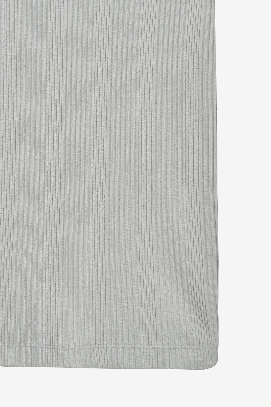 Insilence - Slim Snap Hoodie Top (Light Grey) product image 11 | TRAB K-Fashion Australia