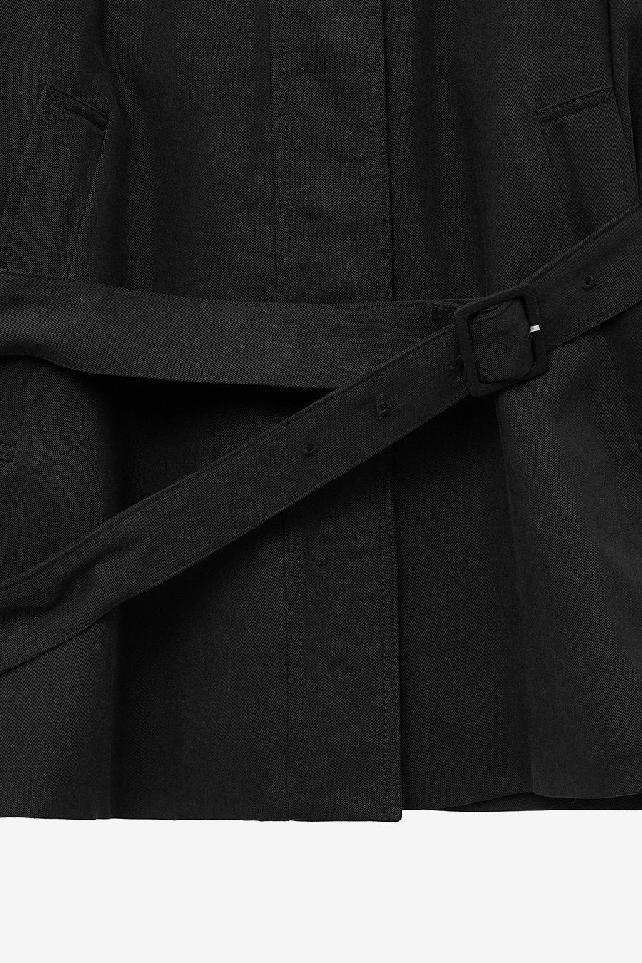 Insilence - Raglan Tencel Casual Jacket (Black) product image 11 | TRAB K-Fashion Australia