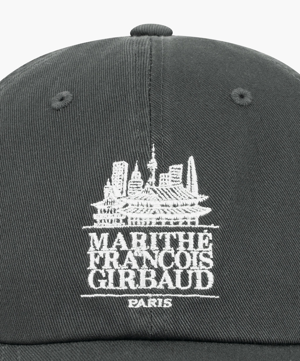 Marithe & Francois Girbaud - Seoul Exclusive Classic Logo Cap (Charcoal) product image 3 | TRAB K-Fashion Australia