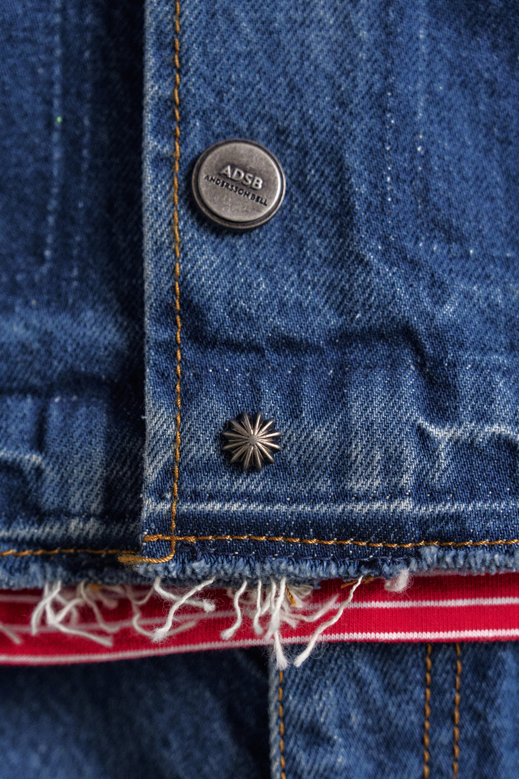 Andersson Bell - Rodeo Motorcycle Denim Jacket (Blue) product image 6 | TRAB K-Fashion Australia